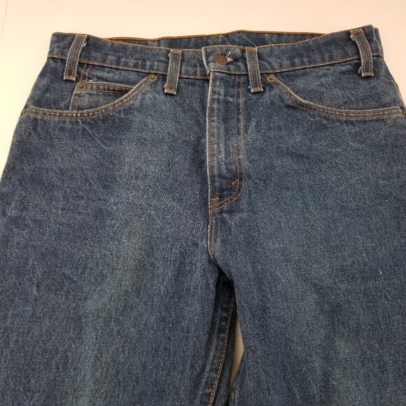 Vintage Levi's 40506-0215 Orange Tab Straight Leg Denim Jeans Size 30x30 - Picture 8 of 12